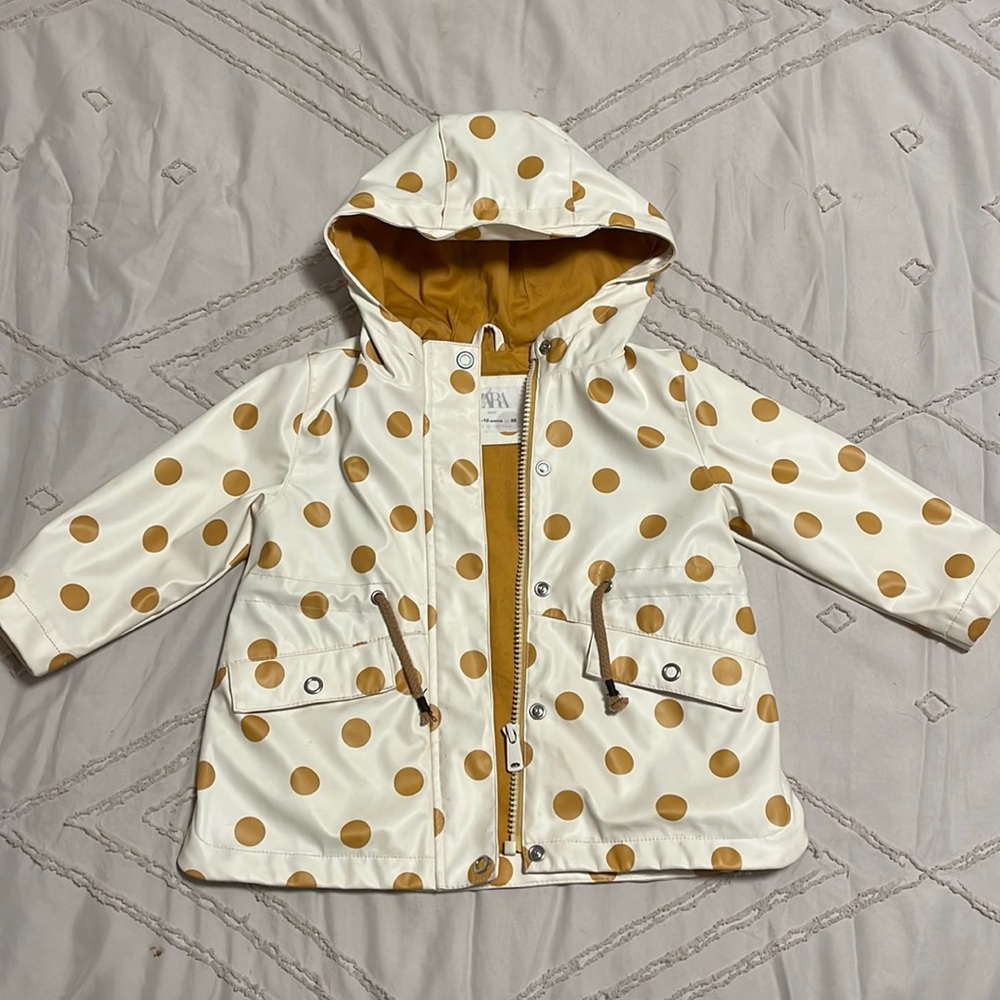 ZARA toddlers rain coat